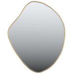 vidaXL Miroir mural Doré 60x50 cm