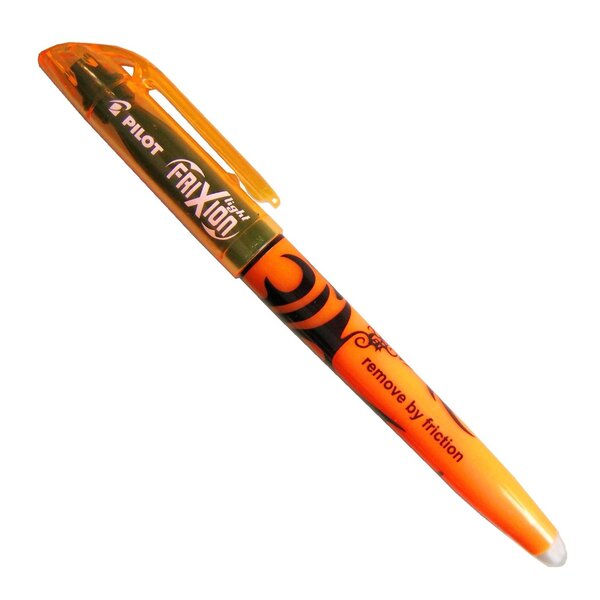 Surligneur frixion light pointe biseautée 3 8 mm orange x 12 pilot