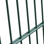 vidaXL Portillon Acier Vert 105x150 cm