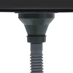 vidaXL Jeu d'évier de cuisine et égouttoir argenté 1000x500x155mm inox