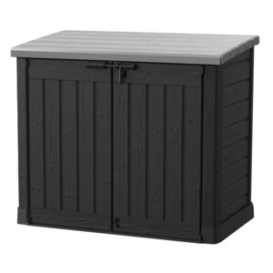 Keter Armoire de stockage de jardin Store It OutMax Anthracite et gris