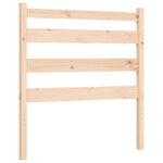 vidaXL Cadre de lit sans matelas 100x200 cm bois massif de pin