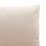 vidaXL Canapé jardin 2 places avec coussins taupe