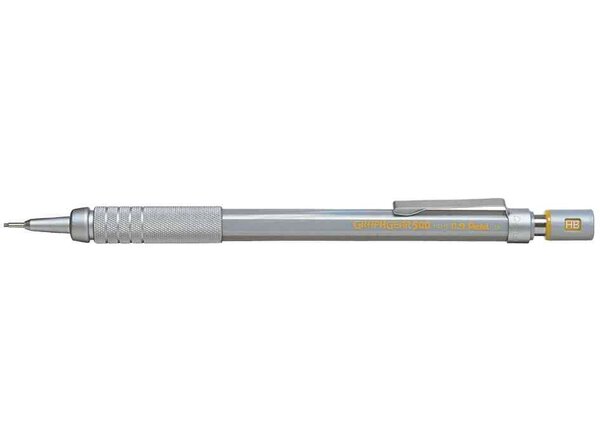 portemine GRAPHGEAR 500  diamètre de mines: 0 3 mm x 12 PENTEL