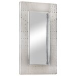 vidaXL Miroir de style aviation 80x50 cm Métal