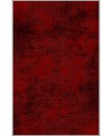Tapis de salon FISUN 160 x 230 cm - Rouge