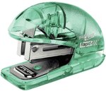 Mini-agrafeuse Colour'Ice F4 pour 24/6 - 26/6 Vert Translucide RAPID