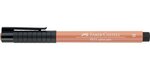 Feutre pitt artist pen brush cannelle x 10 faber-castell