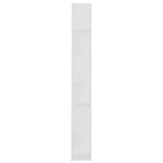 vidaXL Bibliothèque/Séparateur de pièce Blanc 60x24x186 cm