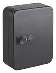 THIRARD - Armoire à clés à combinaison  3 chiffres  capacité 30 clés  200x160x75mm  époxy noir
