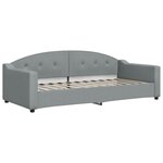 vidaXL Lit de jour avec gigogne et tiroirs sans matelas 90x200 cm