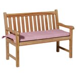 Madison Coussin de banc Panama 180x48 cm Rose pâle