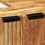 Meuble sous-lavabo vidaXL 62x33x58 cm en bois d'acacia massif