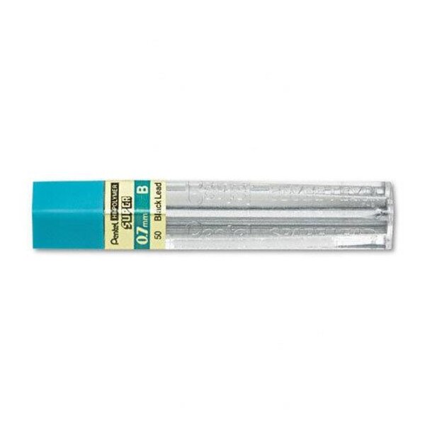 Etui de 12 mines HI-POLYMER SUPER 0,7 mm B PENTEL
