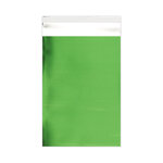 Lot de 50 sachet alu mat vert 250 x 180mm