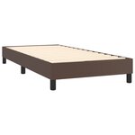 vidaXL Cadre de lit sans matelas marron 80x200 cm similicuir