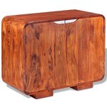 vidaXL Buffet Bois massif 75x35x60 cm