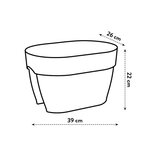 ELHO - Pot de fleurs -  Vibia Campana Flower Bridge 40 - Vert Pistache