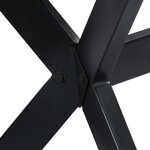 vidaXL Table à manger Blanc 160x80x75 cm Bois de manguier massif