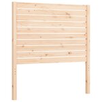 vidaXL Cadre de lit sans matelas bois de pin massif