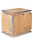 (1 ceinture) ceinture bois pour caisse contreplaqué 600x400x400mm