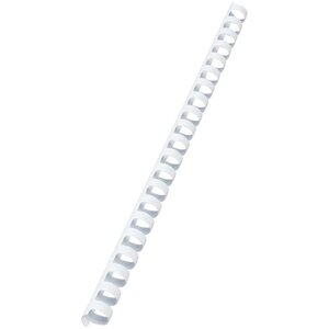 Gbc ensemble d'anneaux de reliure combbind 14 mm blanc