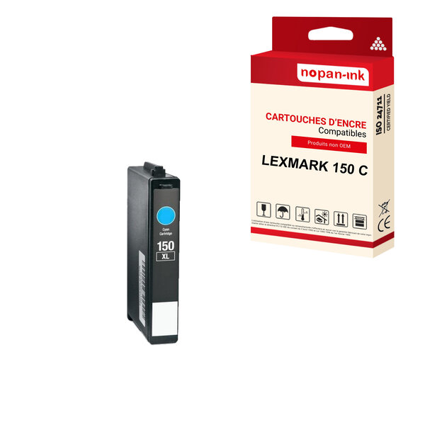 Nopan-ink - x1 cartouche lexmark 150 xl 150xl compatible