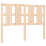 vidaXL Cadre de lit sans matelas 120x200 cm bois de pin massif