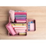 Boîte Pliable The Smart Case Maxi Skandi - Vieux Rose - X 4 - Exacompta