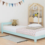 Lit enfant DREAMY 90 x 160 bleu clair
