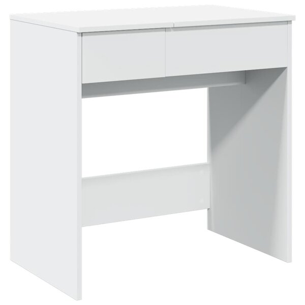 vidaXL Coiffeuse avec miroir blanc 73x46 5x120 cm