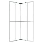 vidaXL Cabine de douche ESG 80x80x180 cm