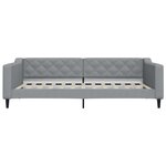 vidaXL Lit de jour avec gigogne et tiroirs sans matelas 100x200 cm