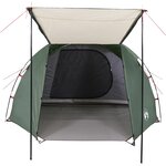 vidaXL Tente de camping tunnel 4 personnes vert imperméable