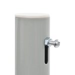 vidaXL Auvent latéral rétractable de patio 160 x 300 cm Blanc cassé