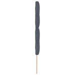 Têtière LED vidaXL Gris foncé 72 cm en Velours