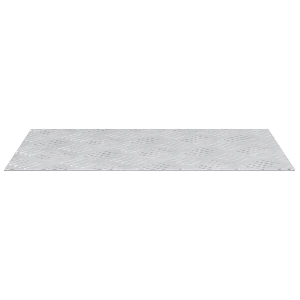 vidaXL Plaques en Aluminium Antidérapantes - Set de 4  50x30 cm