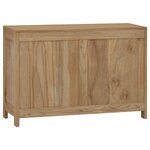 vidaXL Commode 80x30x55 cm Bois massif de teck