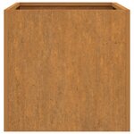 vidaXL Jardinière 62x40x39 cm acier corten