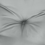 vidaXL Coussins de chaise à dossier haut lot de 2 gris clair mélangé