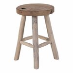 Tabouret en teck BADIA 45 cm