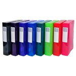 Boite De Classement En Polyproppylène Dos 60mm Iderama Pp - A4 - Couleurs Assorties - X 8 - Exacompta