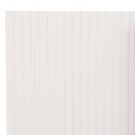 vidaXL Clôture de jardin double face 110x300 cm Blanc