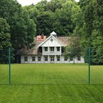 vidaXL Clôture en grillage métallique avec poteaux Acier 25x1 m Vert