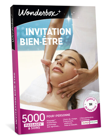 Coffret cadeau - WONDERBOX - Invitation Bien-Être