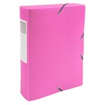 Boite De Classement Exabox Dos 60mm Polypropylène 7/10e Opak - A4 - Couleurs Assorties - X 8 - Exacompta