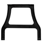vidaXL Pied de table basse 2 Pièces Cadre en A Fonte