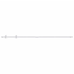 vidaXL Kit mini de porte d'armoire coulissante Acier au carbone 200 cm