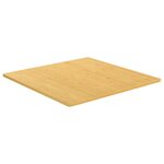vidaXL Dessus de table 70x70x1 5 cm bambou