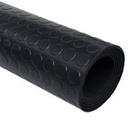 vidaXL Tapis en caoutchouc antidérapant avec points 2 x 1 m
